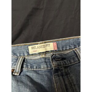 Levis 550 Relaxed Fit Mens Jeans 38x32 Medium Wash Blue Denim 550-0216